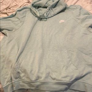 Turquoise Nike sweatshirt
